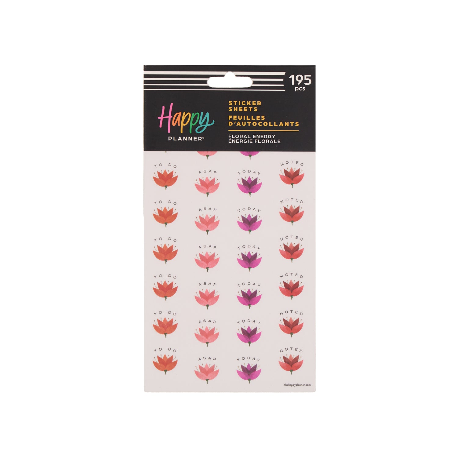 Floral Energy - 10 Sticker Sheets – Happy Planner