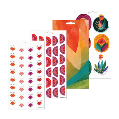 Floral Energy - 10 Sticker Sheets