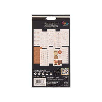 Rustic Roots Meal Planning - 10 Sticker Sheets