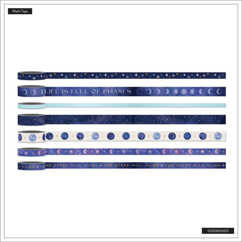Star Signs - Washi Tape - 7 Pack