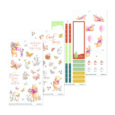Disney Winnie the Pooh Seasonal - Value Pack Stickers