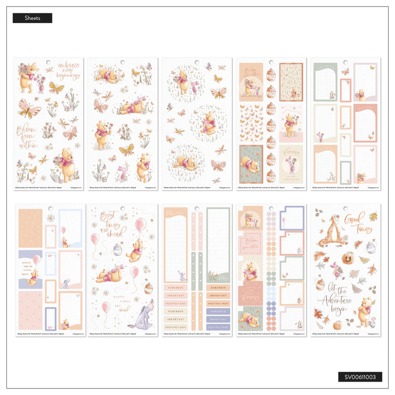 Disney Winnie the Pooh Seasonal - Value Pack Stickers