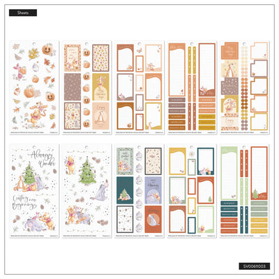 Disney Winnie the Pooh Seasonal - Value Pack Stickers