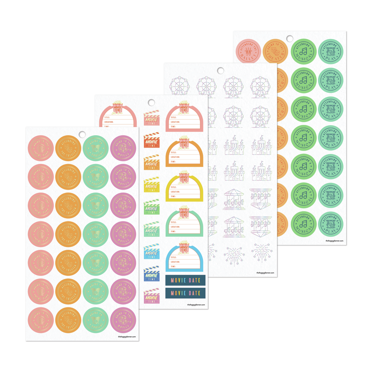 Adding Value Stickers Spotlight Moments - Value Pack Stickers – Happy Planner