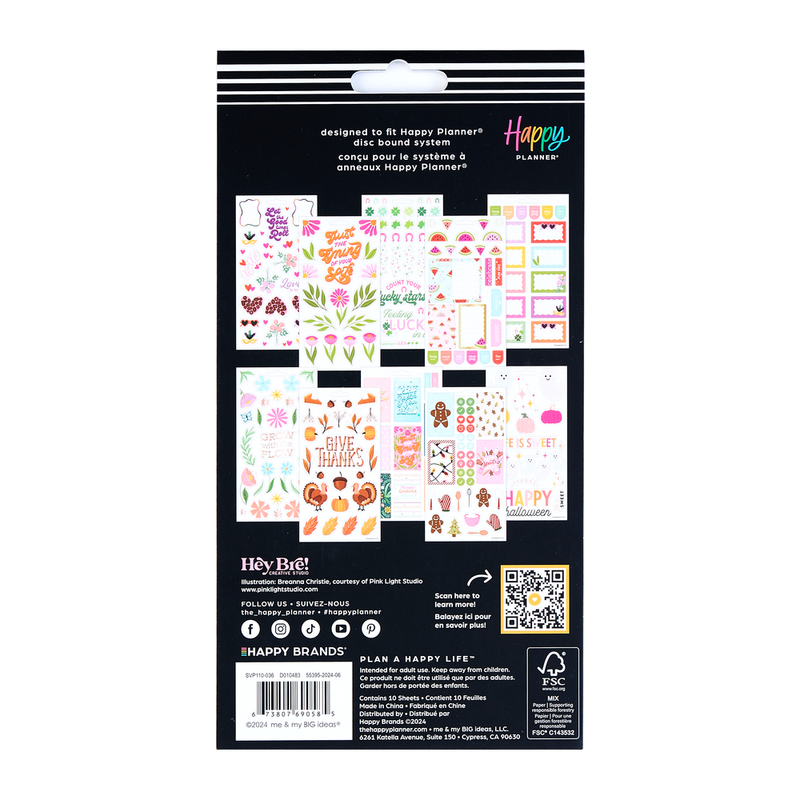 Seasons of Joy - 10 Sticker Sheets