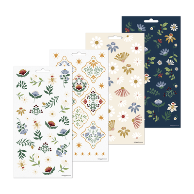 Forest Flowers - 10 Sticker Sheets