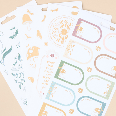 Woodland Whispers - 10 Sticker Sheets