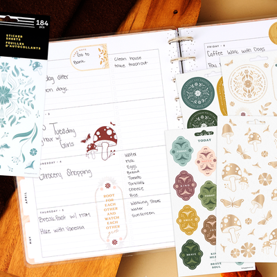 Woodland Whispers - 10 Sticker Sheets