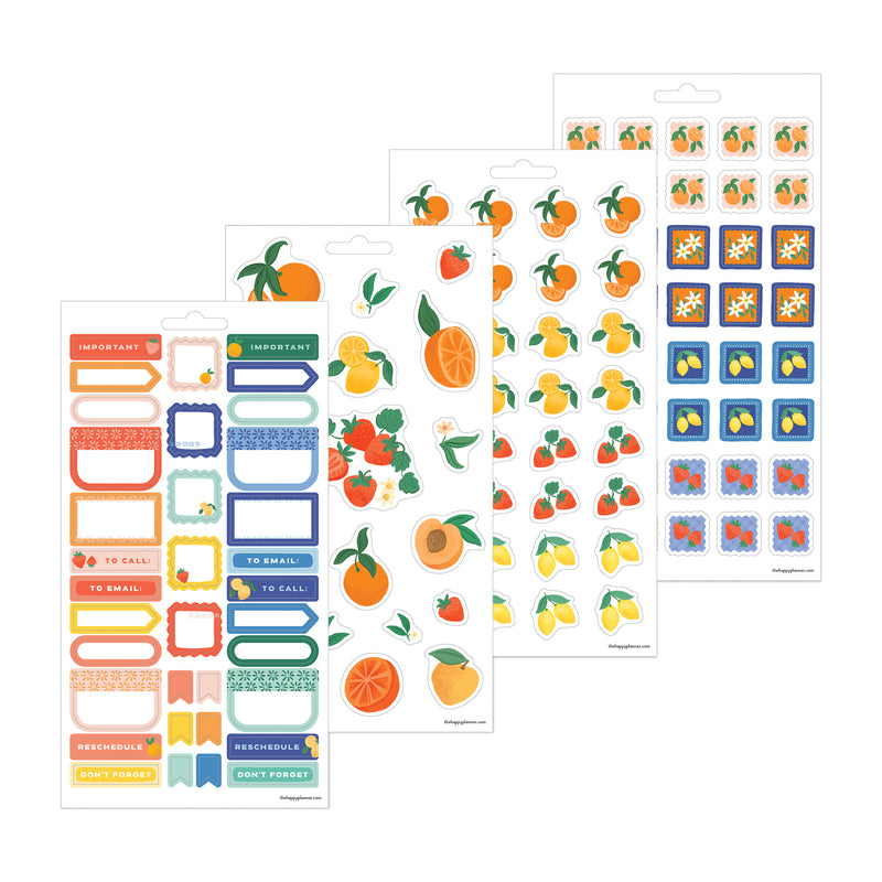 Coastal Cottage - 10 Sticker Sheets – Happy Planner