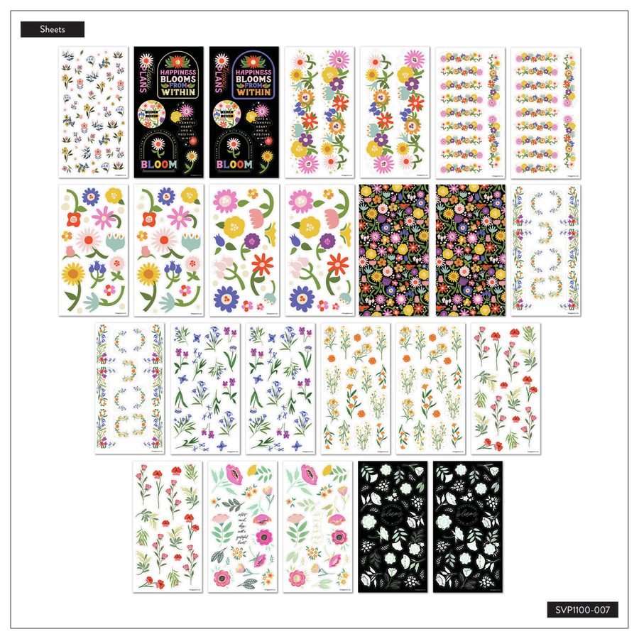 All hot The Florals MEGA Sticker Book Bundle