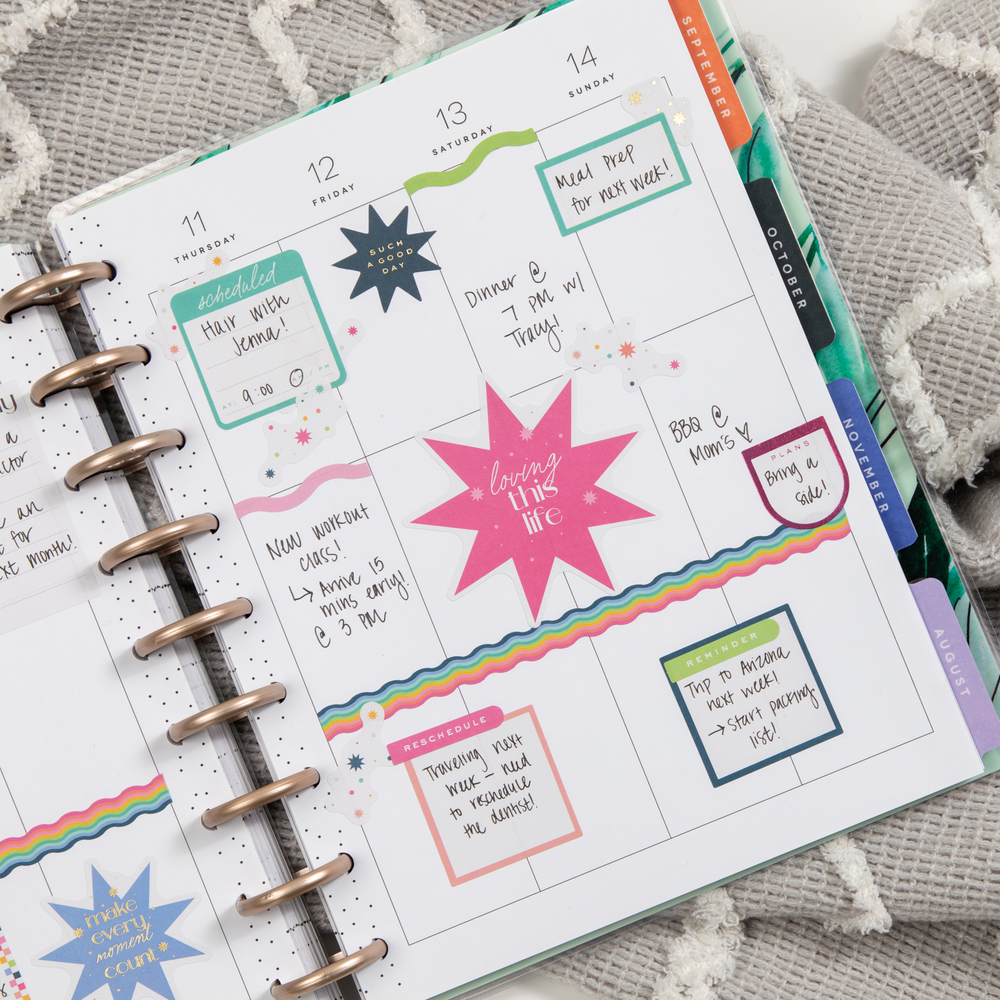 Bright Colorful Boxes - Mega Value Pack Stickers - 100 Sheets