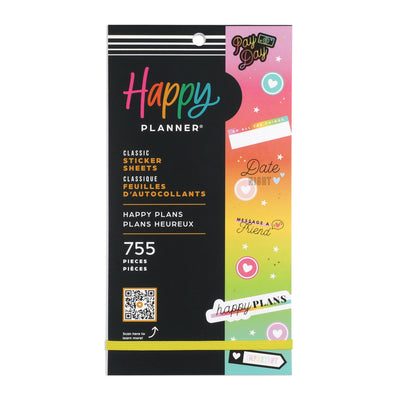 Value Pack Stickers - Happy Plans