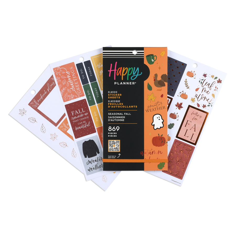 The selling Happy Planner Value Pack Sticker Book Bundle Set - Fall 2023’ Newest Release