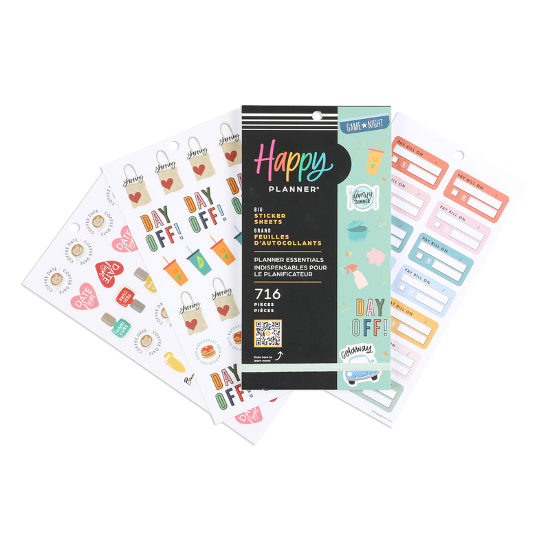 Value Pack Stickers - Planner Essentials - Big