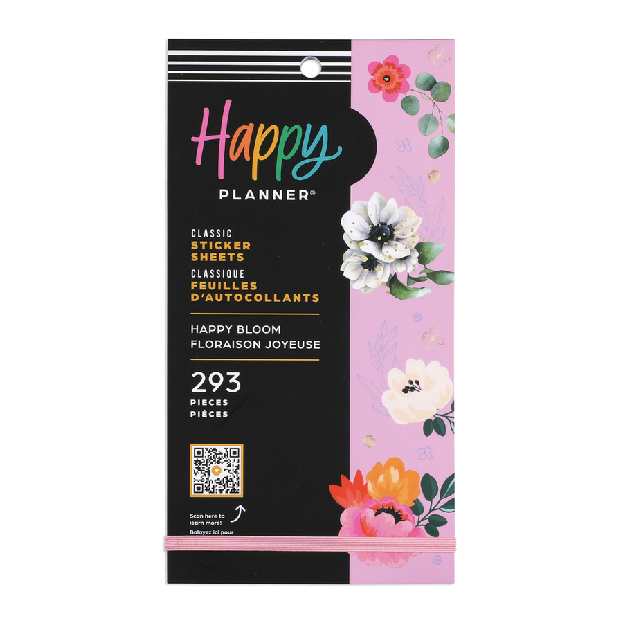 Happy Planner ~ Happy Blooms 256 sale (First Edition/Original) sticker book