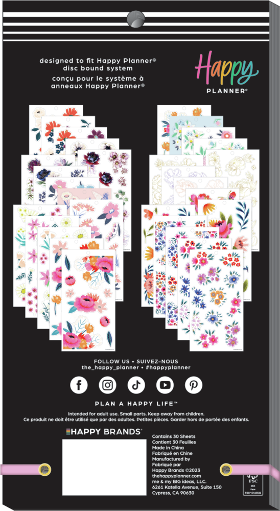 Happy Blooms - Value Pack Stickers