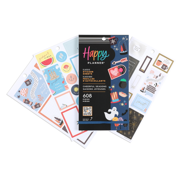 The Happy Planner top All Brand New FOUR Sticker Books Variety Bundle