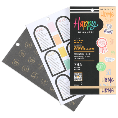 Value Pack Stickers - Essential Home