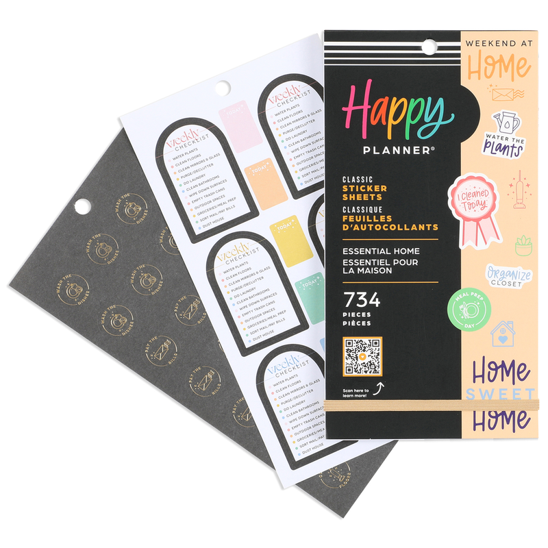 Adding Value Stickers Value Pack Stickers - Essential Home – Happy Planner