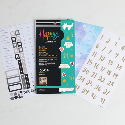 Value Pack Stickers - Essential Dates and Numbers