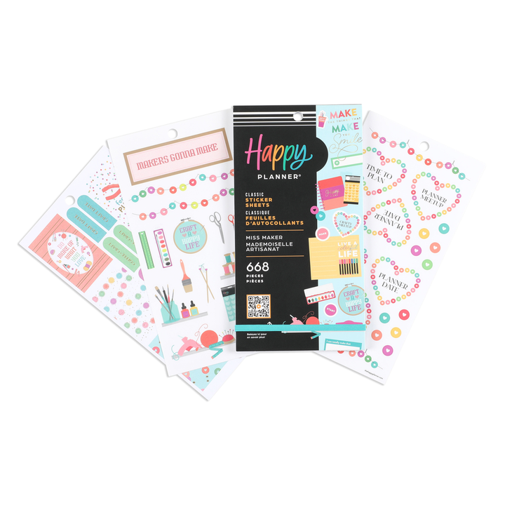 Rare and New: The Happy Planner Original Miss store Maker Sticker Book: Mini size