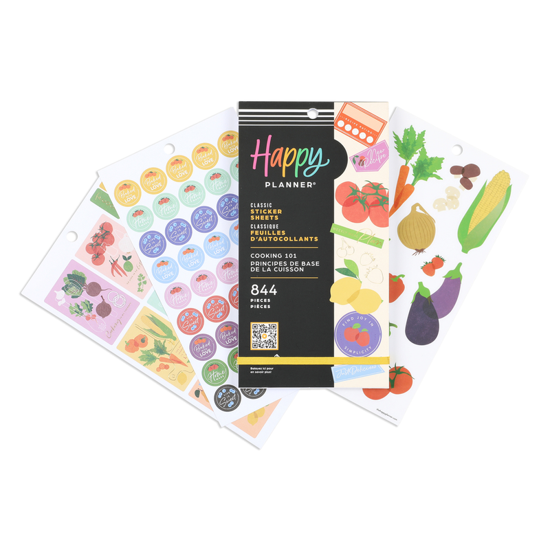 Cooking 101 - Value Pack Stickers