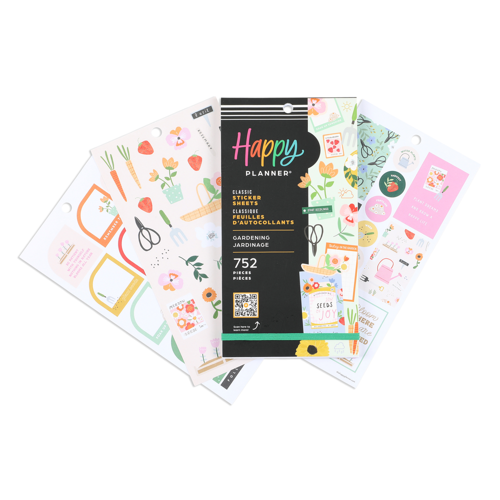258 Sticker Gardening - Value Pack Stickers – Happy Planner
