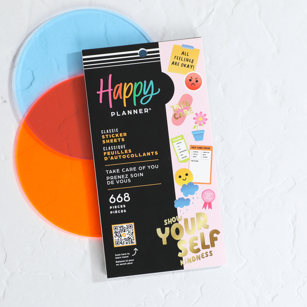 Take Care Text Message Sticker Take Care of You - Value Pack Stickers – Happy Planner