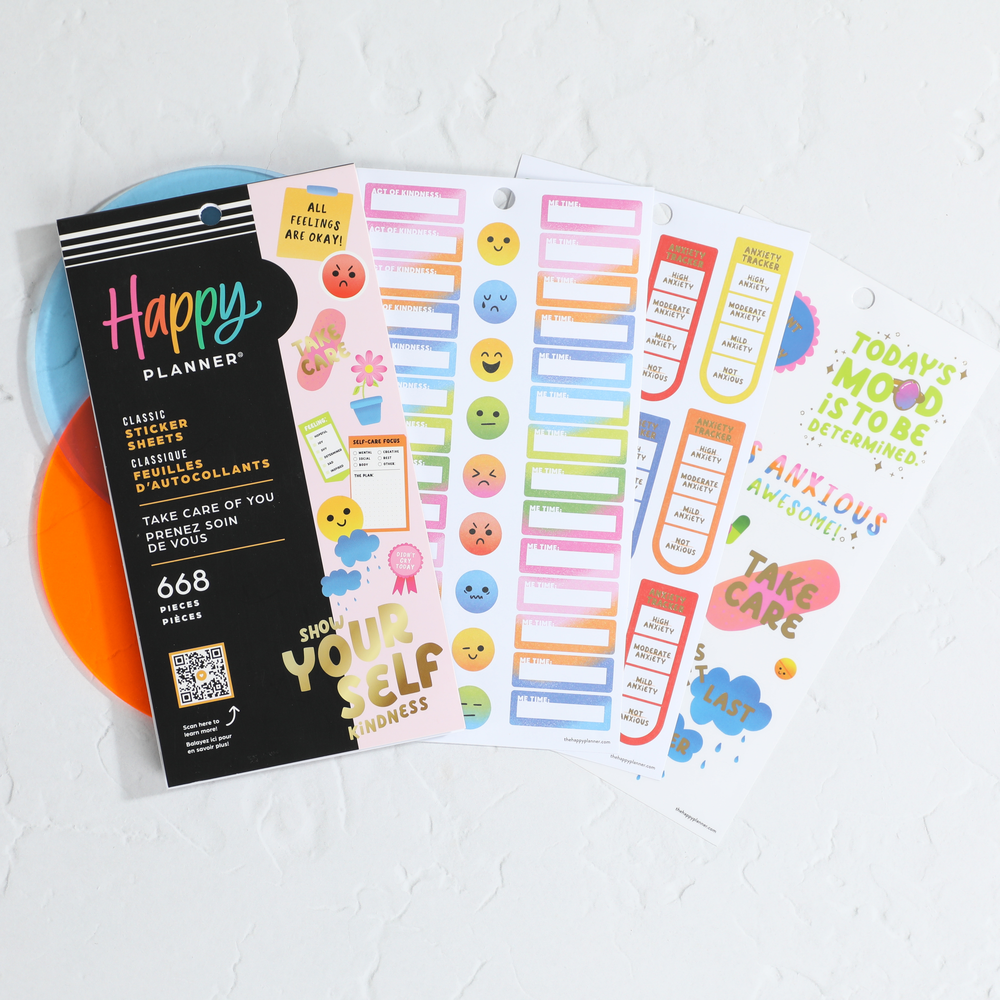 Take Care of You - Value Pack Stickers – Happy Planner