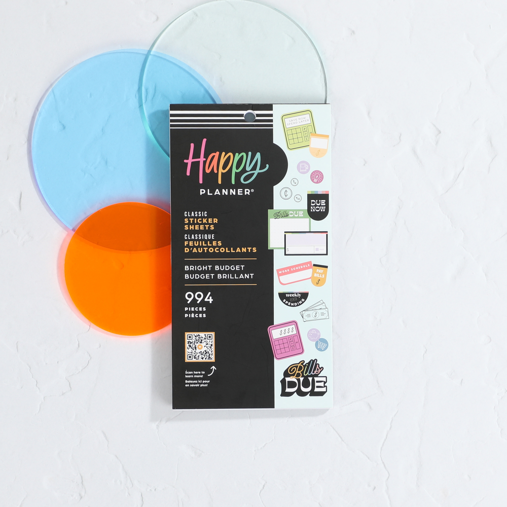 Bright Budget - Value Pack Stickers – Happy Planner