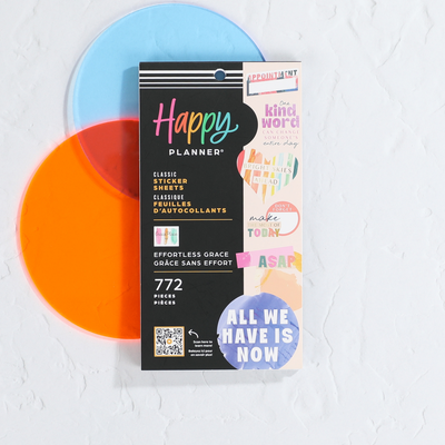 Happy Planner x GracePlace Effortless Grace - Value Pack Stickers