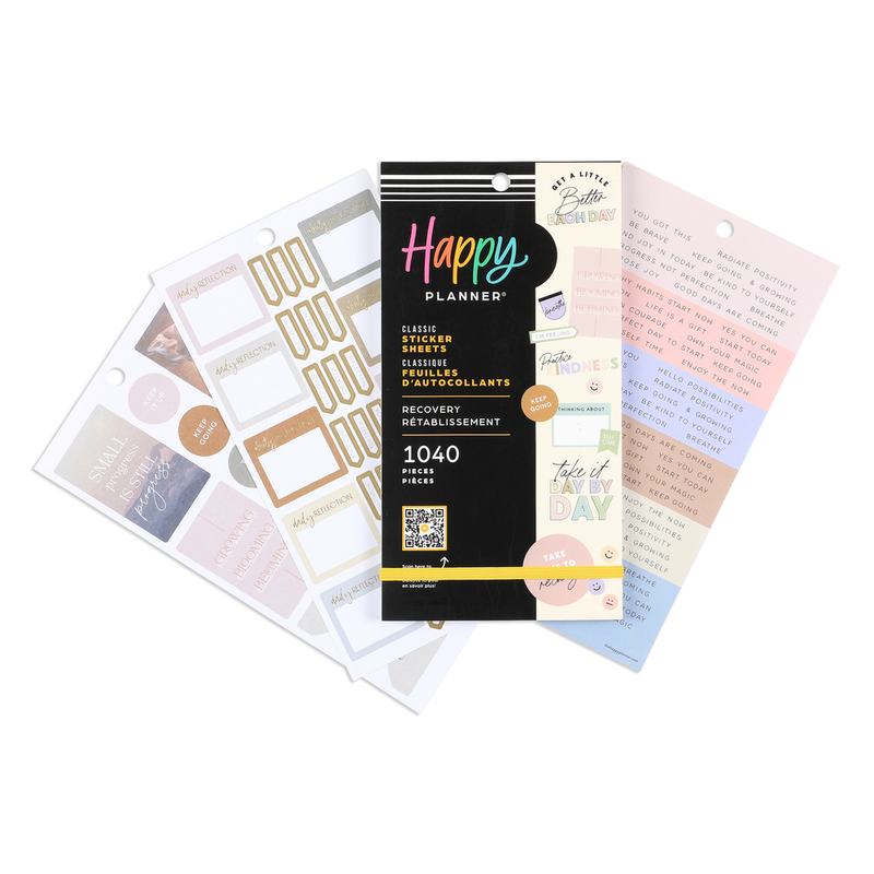 Recovery - Value Pack Stickers – Happy Planner