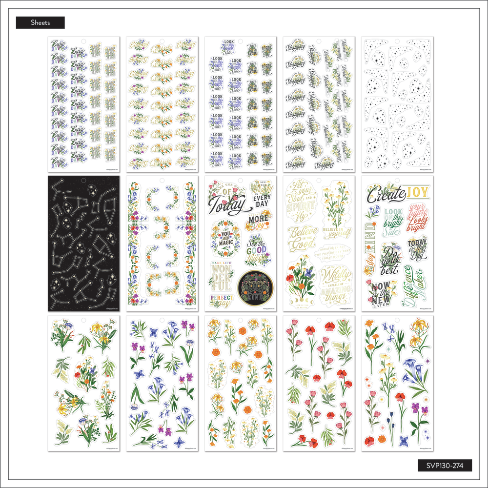 Grounded Magic - Value Pack Stickers – Happy Planner