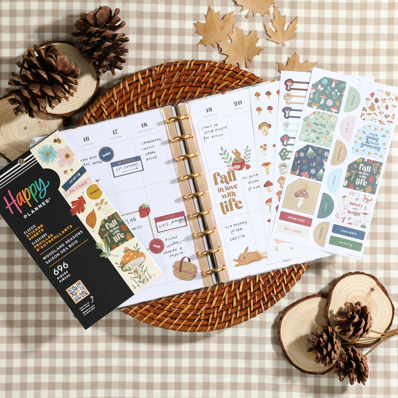 Woodland Seasons - Value Pack Stickers