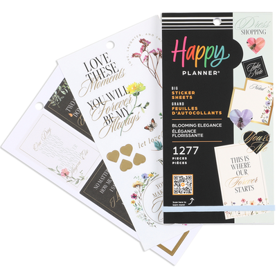 Blooming Elegance Wedding - Value Pack Stickers - Big