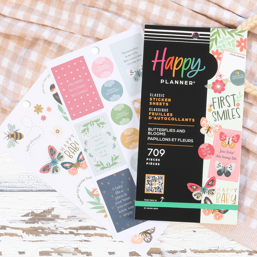 Store Little Bloom Box sticker books by Happy Planner