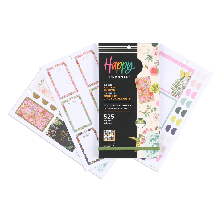 Six Brand New hotsell The Happy Planner Sticker Book Bundle Set