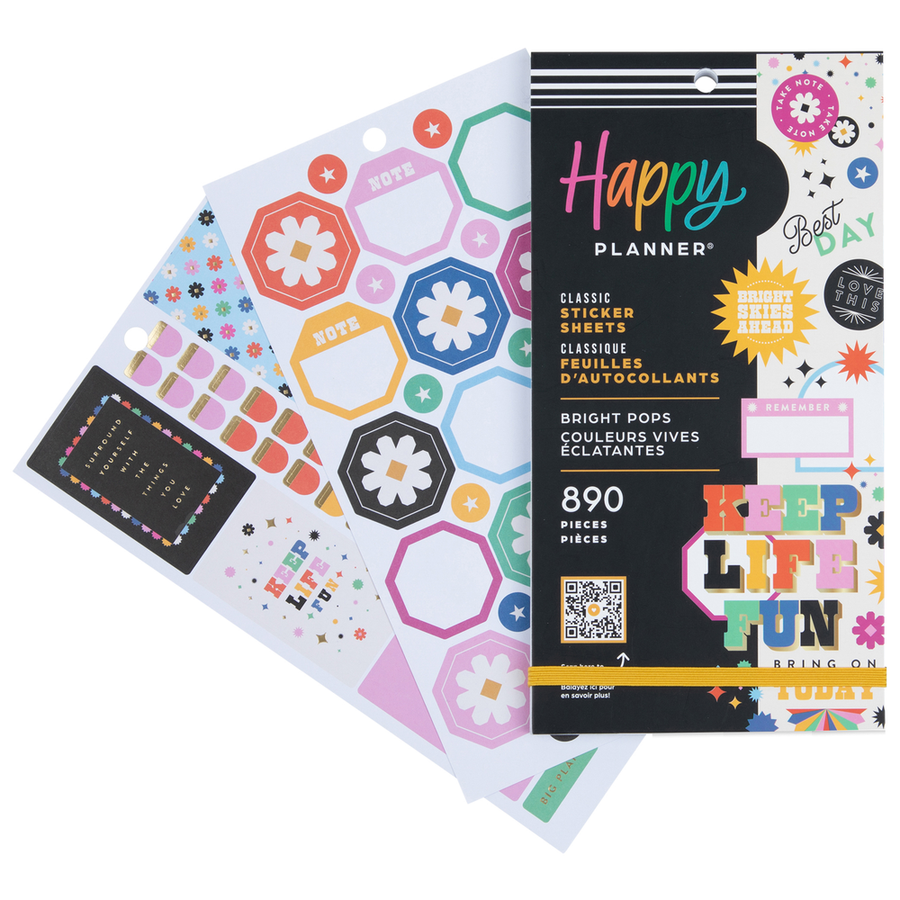 Six Brand New The Happy Planner Sticker Book deals Bundle Set