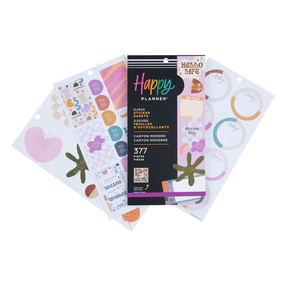 Canyon Modern - Value Pack Stickers – Happy Planner