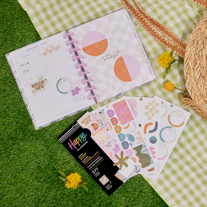 BONHEUR Papier　0316 BONHEUR Papier 0316 Canyon Modern - Value Pack Stickers