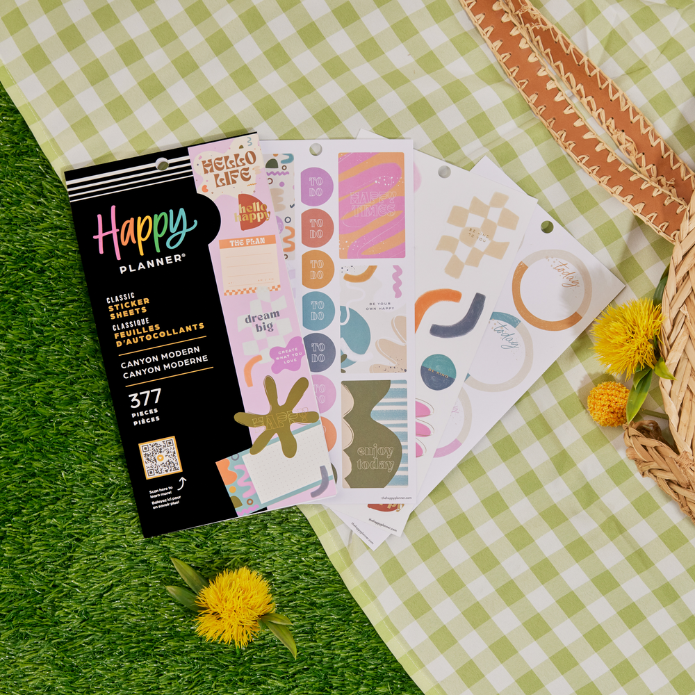 Canyon Modern - Value Pack Stickers – Happy Planner