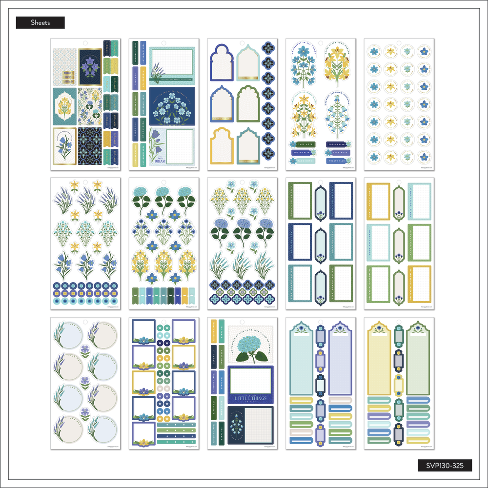 Sample Sticker Border Exotic Borders - Value Pack Stickers – Happy Planner