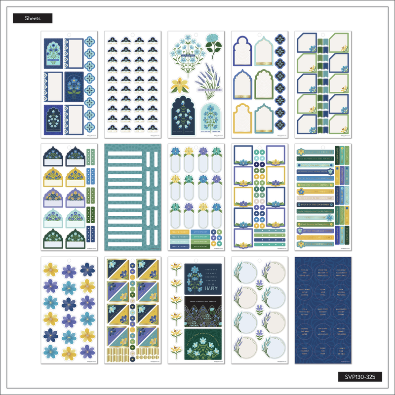 Exotic Borders - Value Pack Stickers