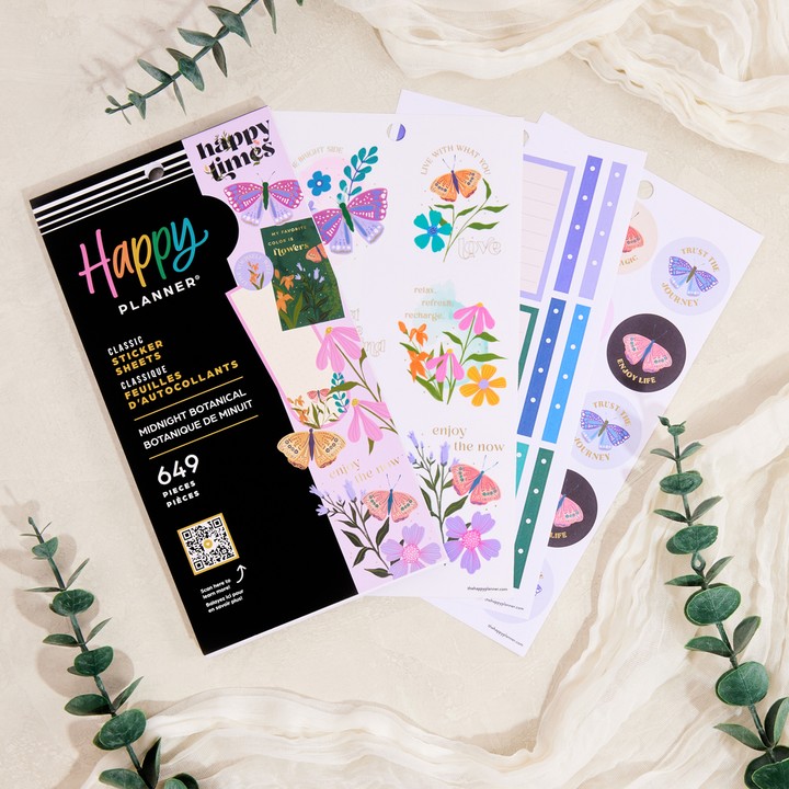 The Happy planner bright type authentic & botanicals mega book