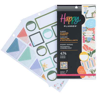 Poppy Piping - Value Pack Stickers