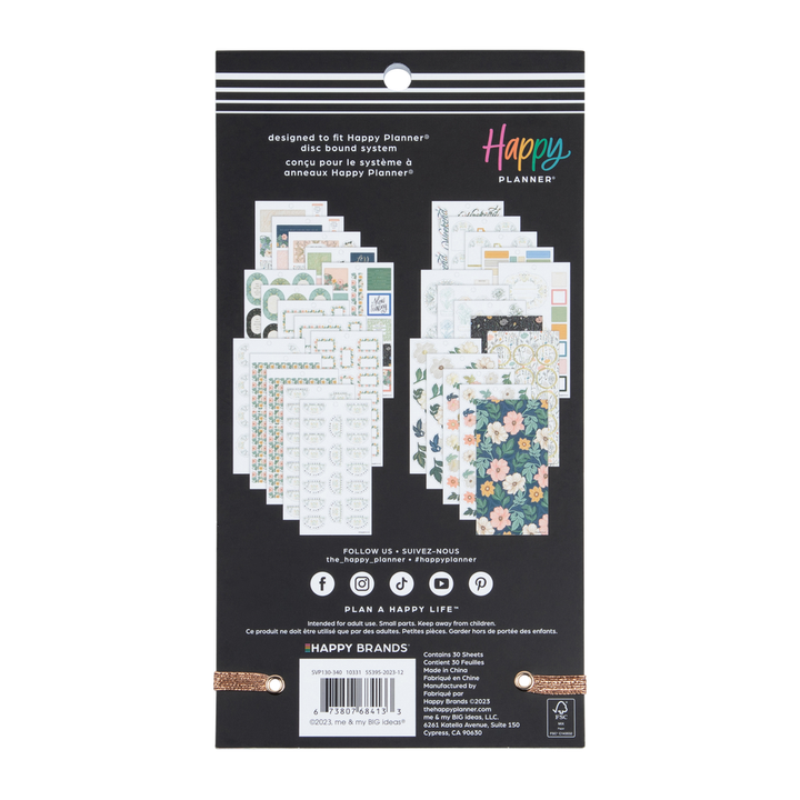 Chintzcore Flowers - Value Pack Stickers – Happy Planner