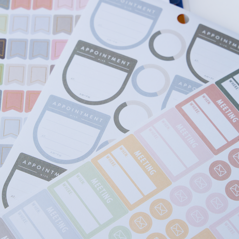 Working Days - Value Pack Stickers β Happy Planner