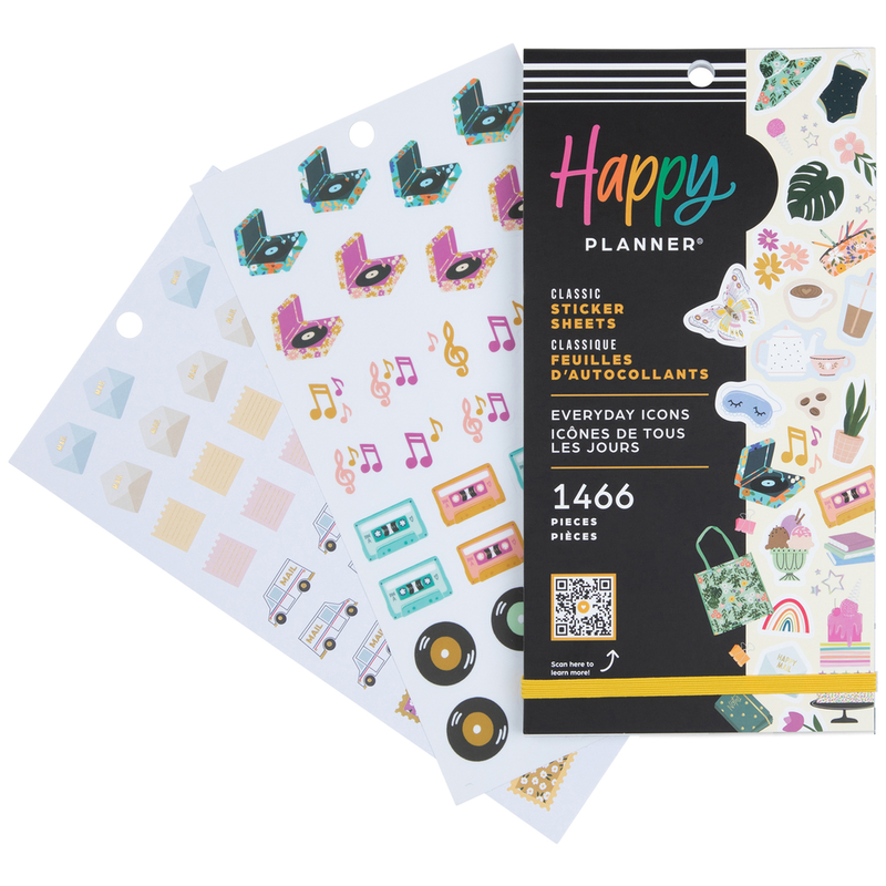Everyday Pretty Pastel Icons - Value Pack Stickers