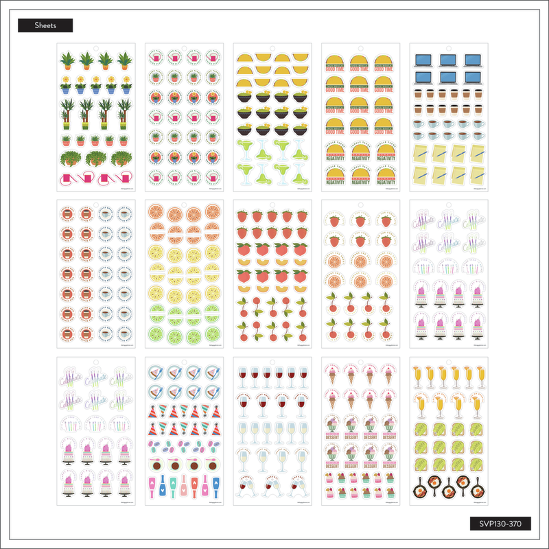 Everyday Bright + Bold Icons - Value Pack Stickers