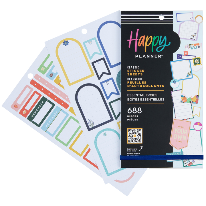 Happy planner hot sticker and markers package